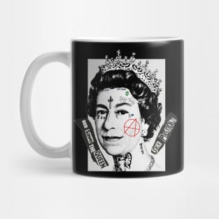 Queen Elizabeth Tattoos Mug